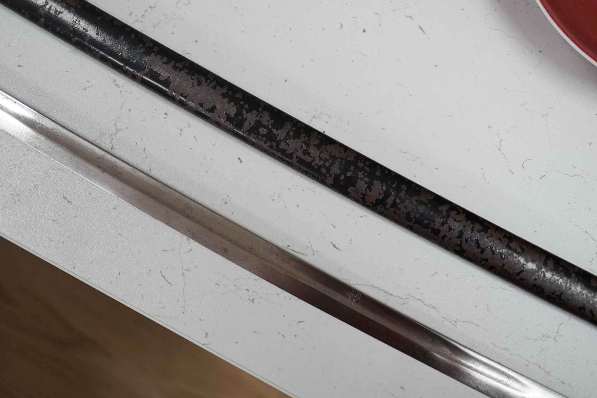 A German WWII army officer's sword, maker Alcoso
